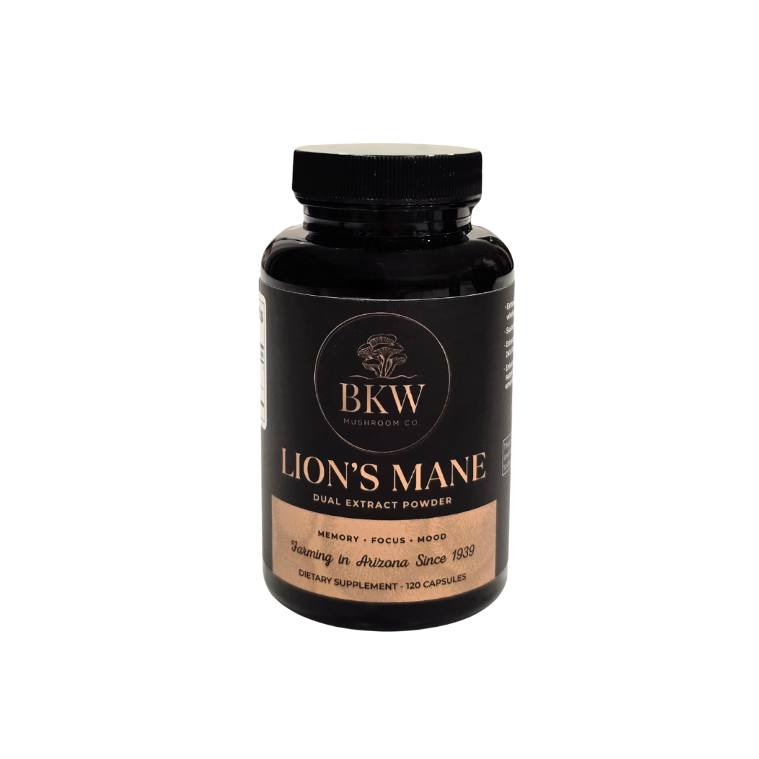 Lion’s Mane Dual Extract Capsules