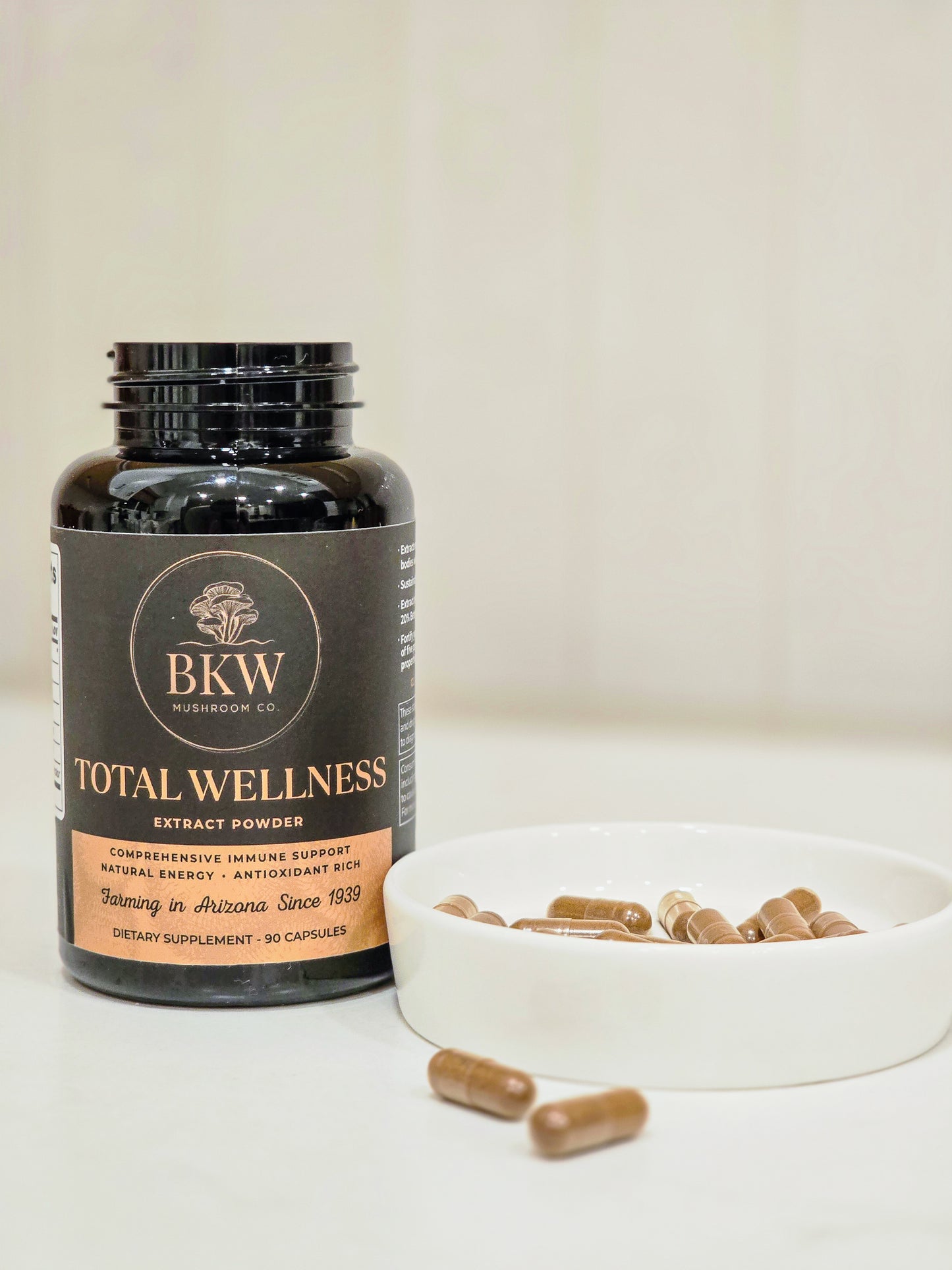 Total Wellness Blend Capsules – Dual Extract