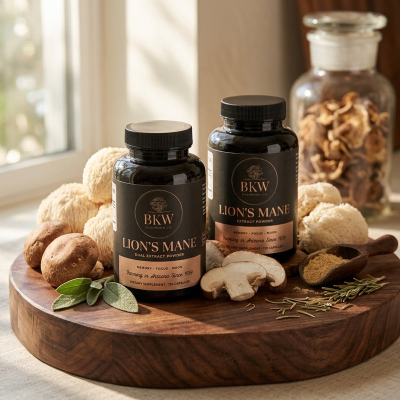Lion's Mane Heat Extract Capsules
