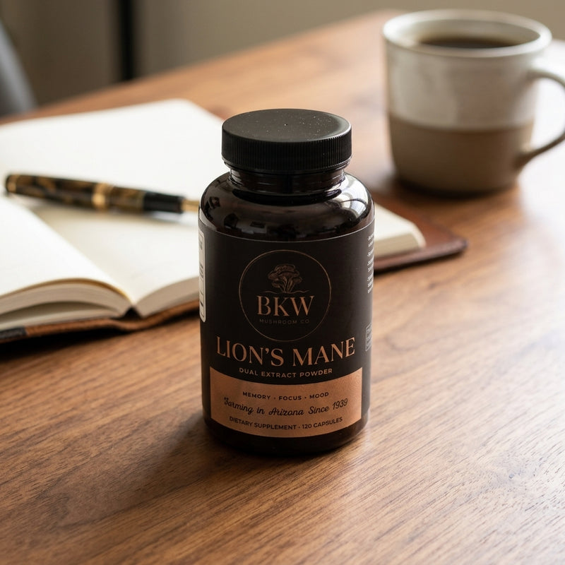 Lion’s Mane Dual Extract Capsules
