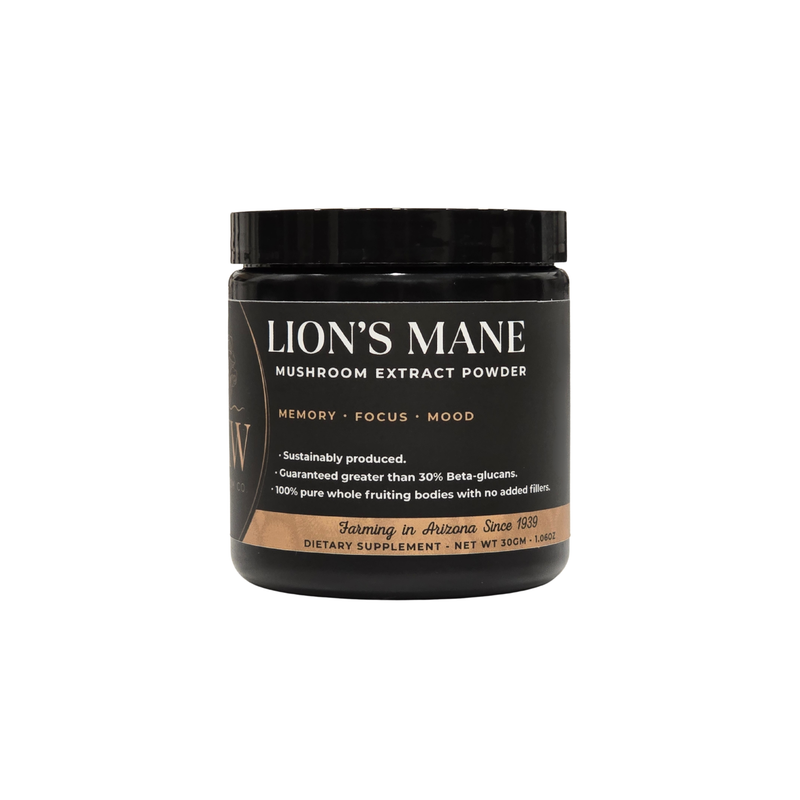 Lion's Mane Mushroom Heat Extract Powder